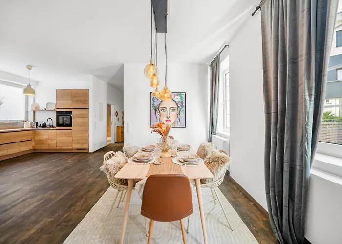 Lägenhet Cozy - Loft - Kingsize, Parkplatz, 1a Lage *